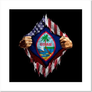 Guam USA Flag Posters and Art